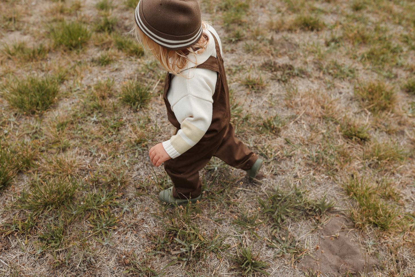 Everyday Organic Denim Overalls - Clay