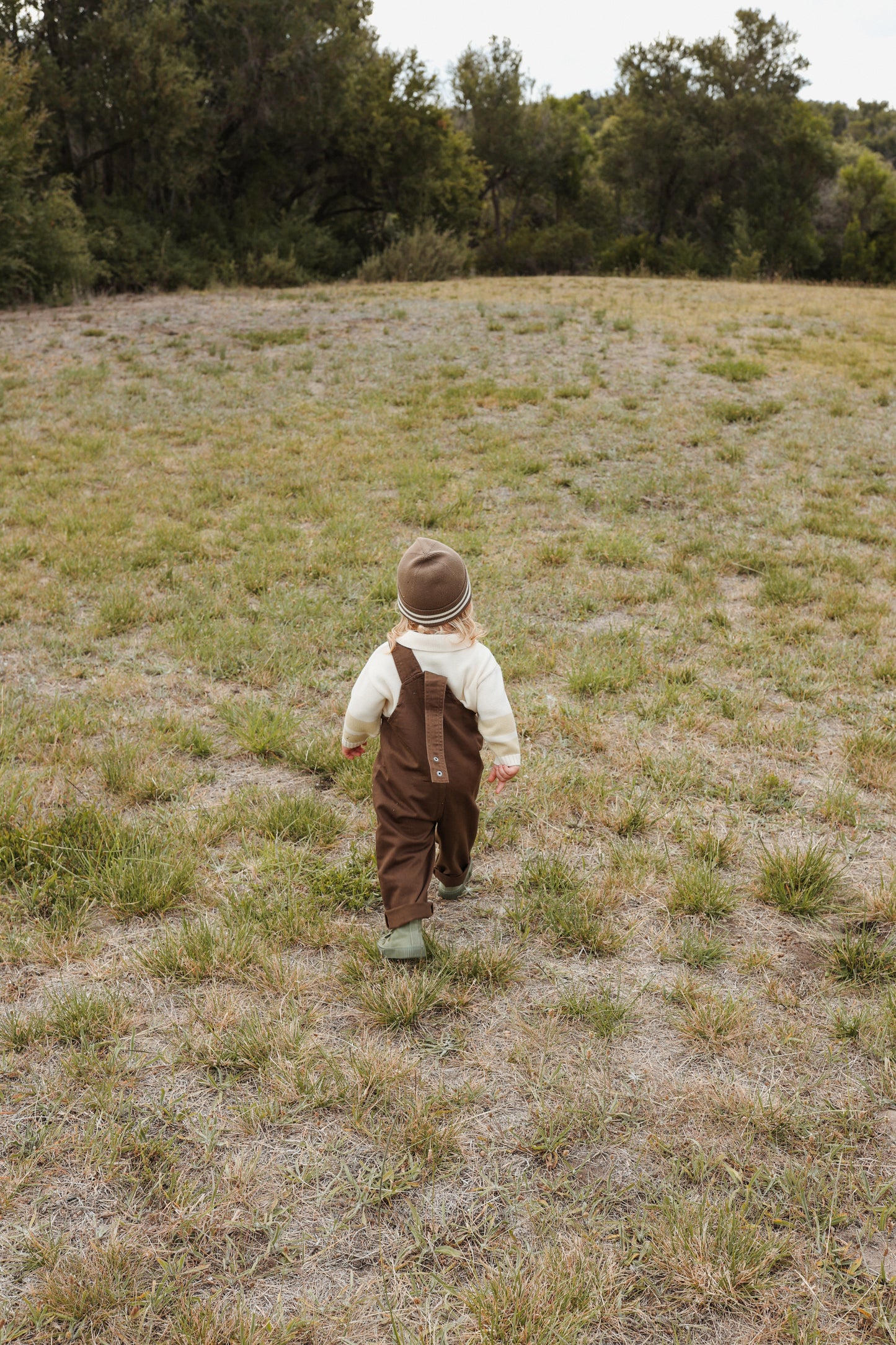 Everyday Organic Denim Overalls - Clay