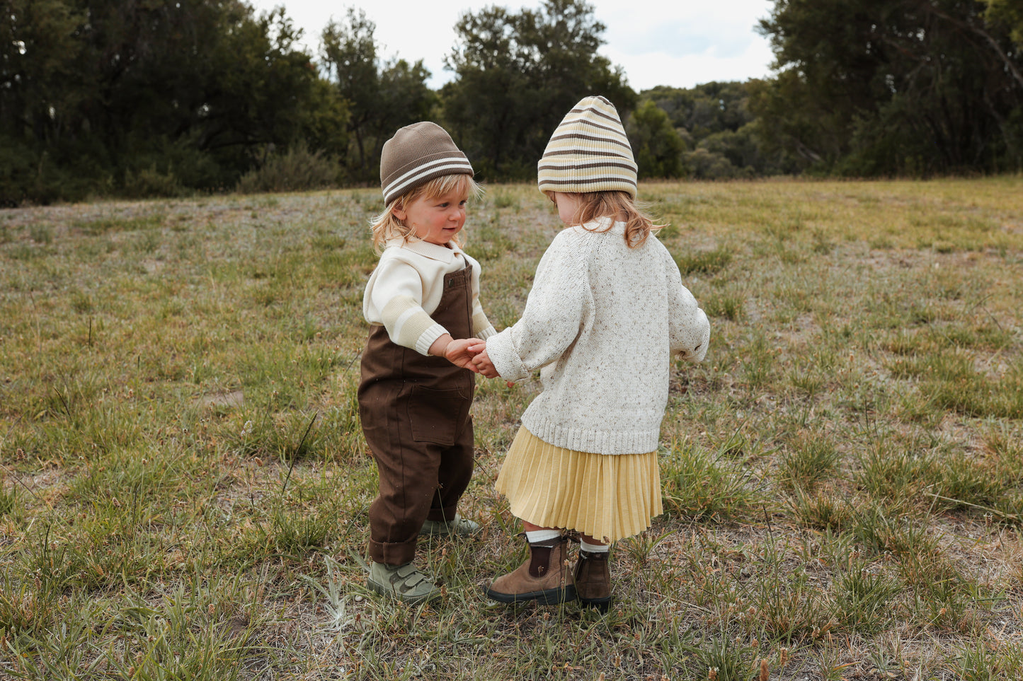 Everyday Organic Denim Overalls - Clay