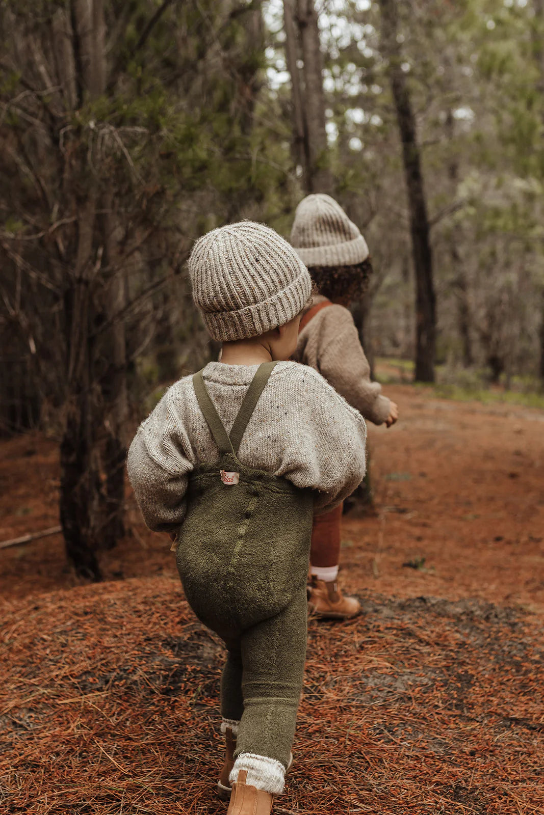 Teddy Tights | Footless - Olive