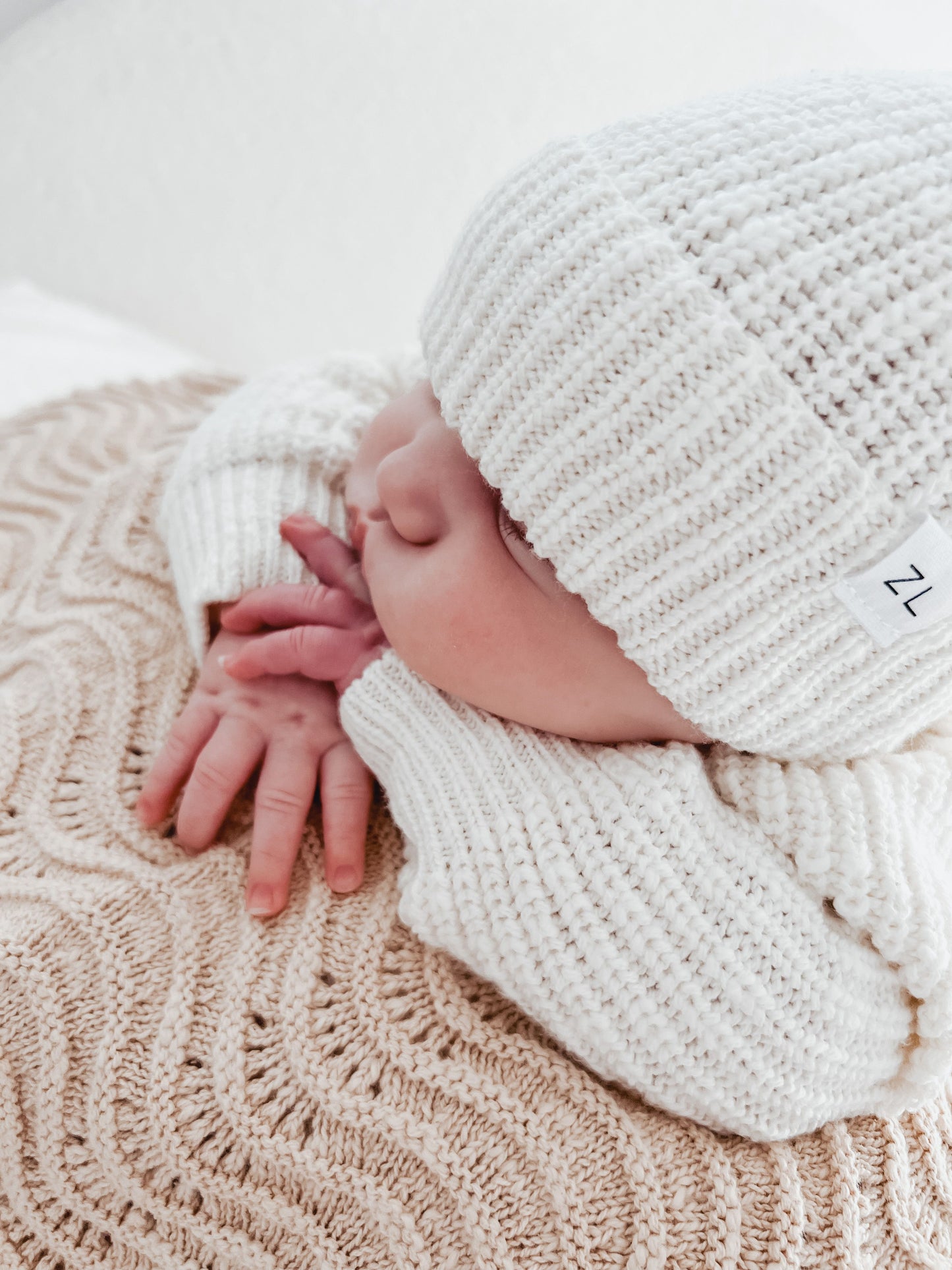 Beanie - Coconut | SIZE 1-2Y LEFT