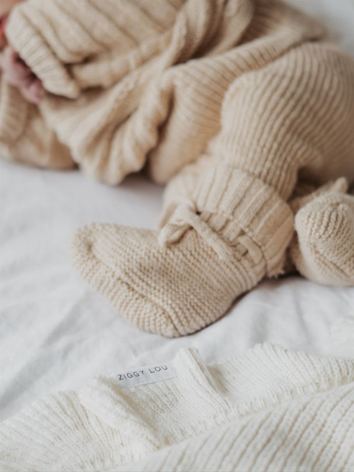 Booties - Wheat Textured