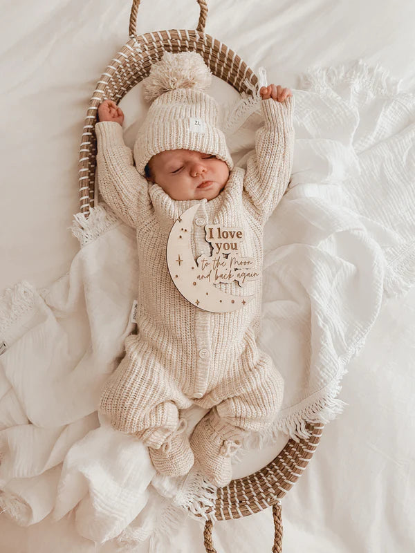 Fringe Swaddle - Cream