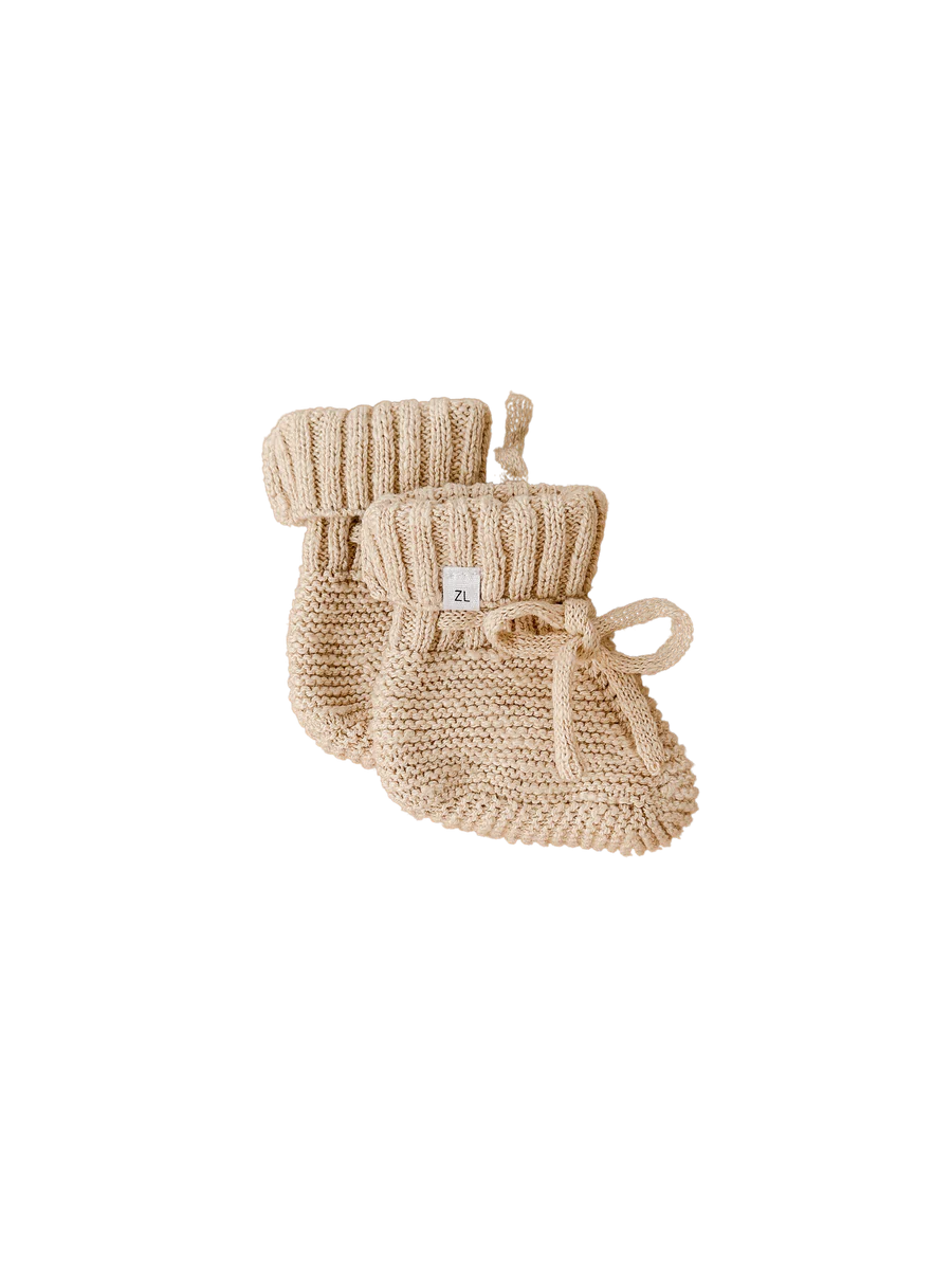 Booties - Wheat Textured