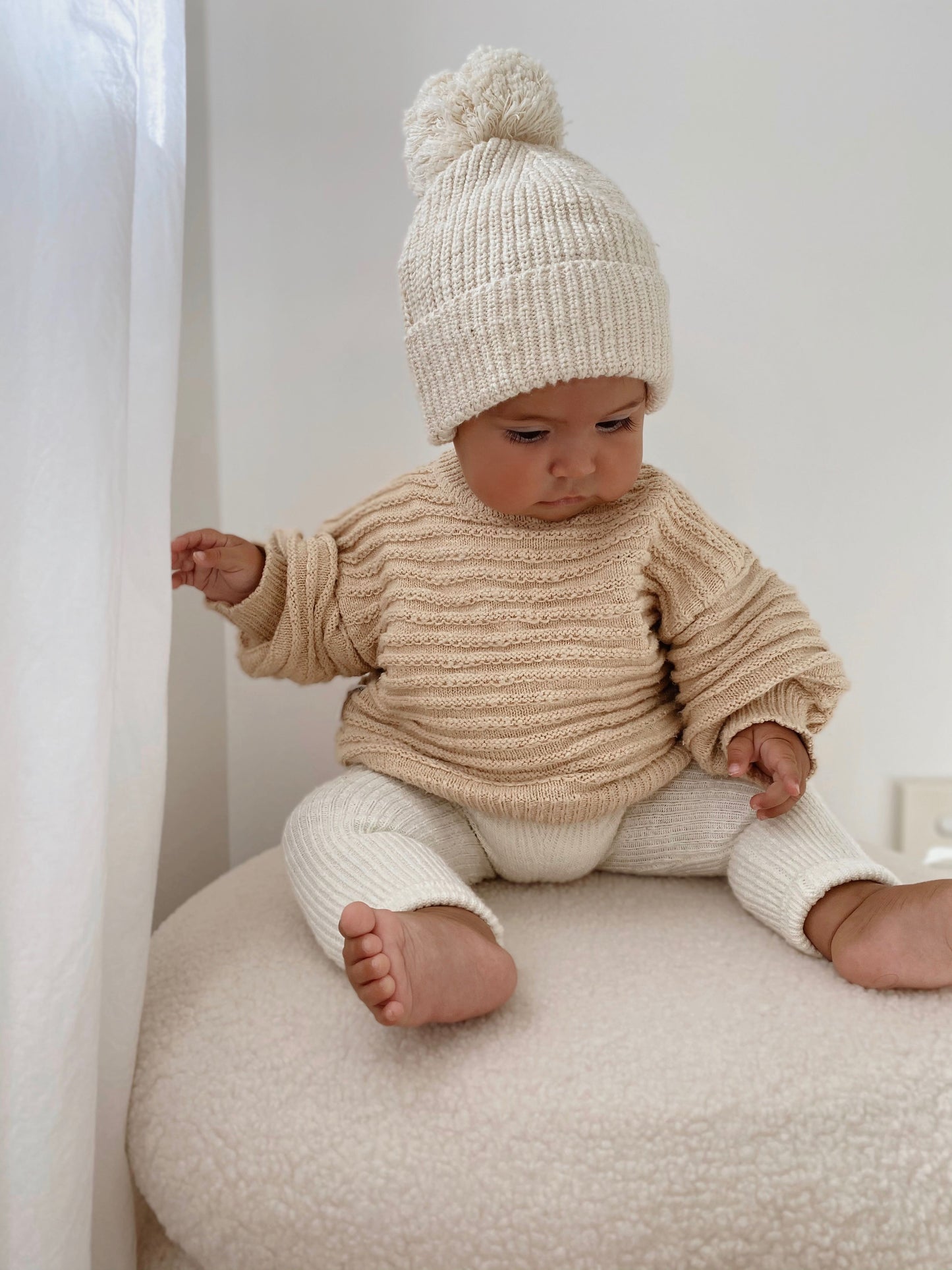 Jumper - Wheat Textured