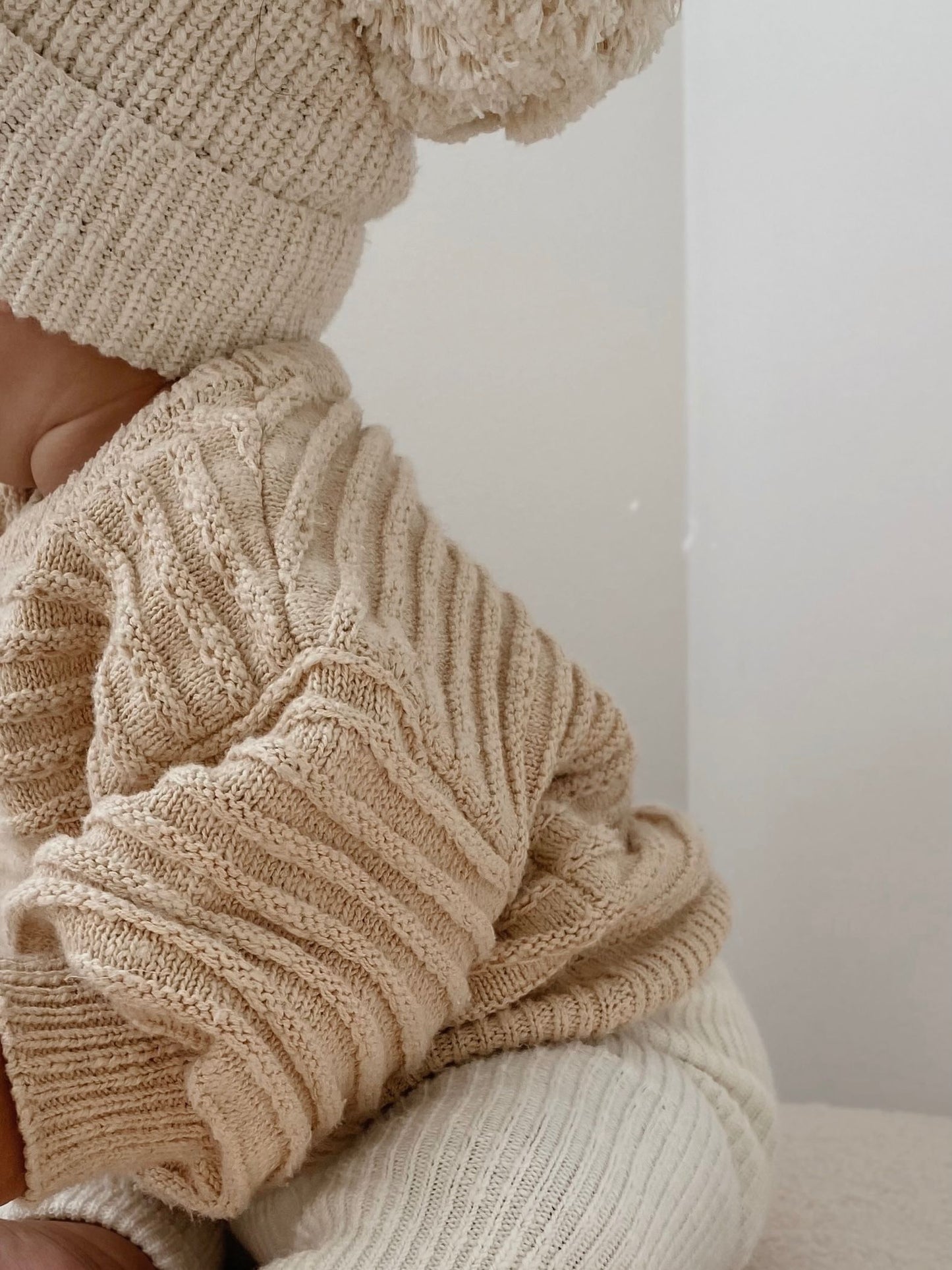 Jumper - Wheat Textured