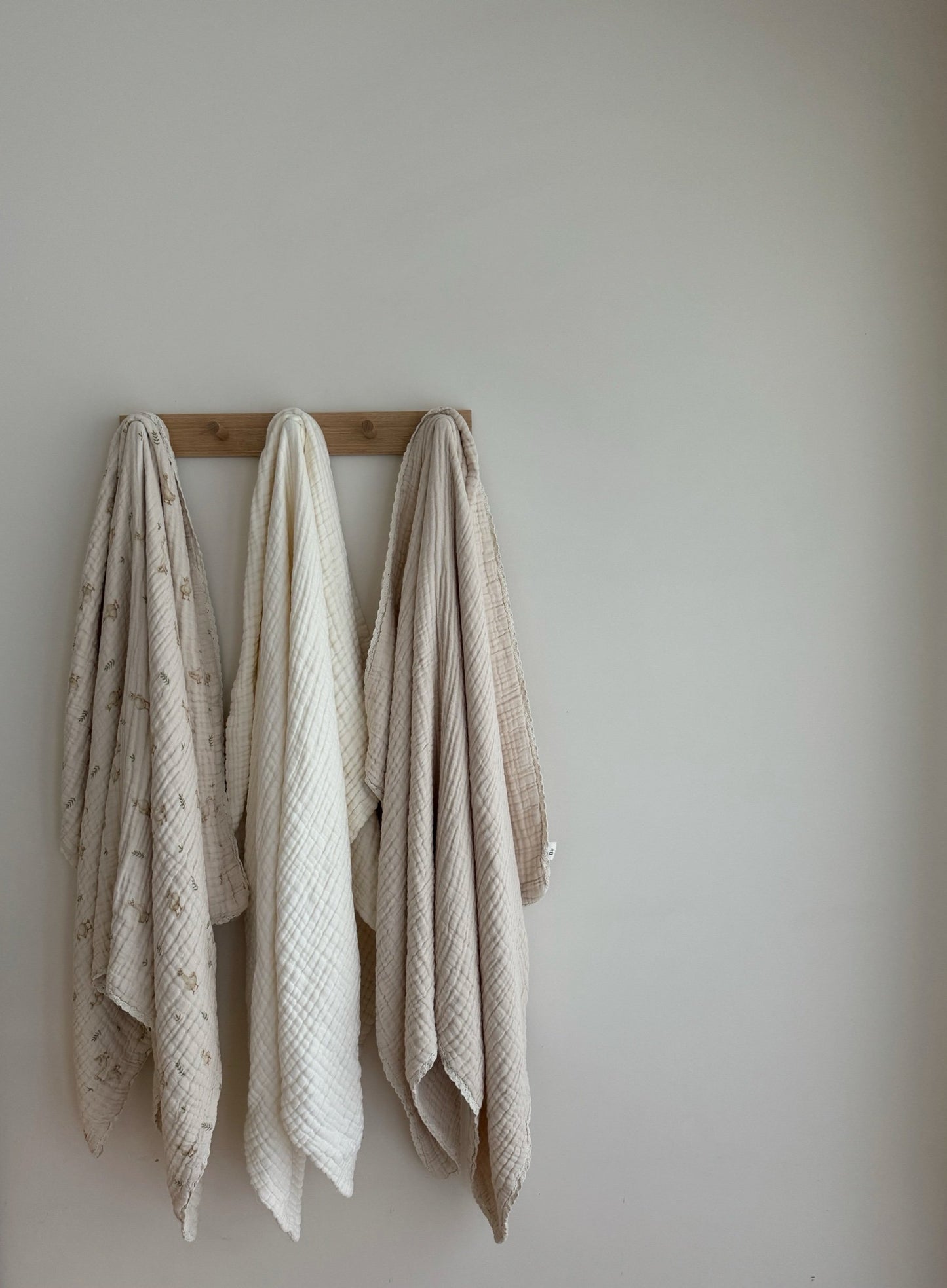 Organic Cotton Gauze Blanket - Tofu