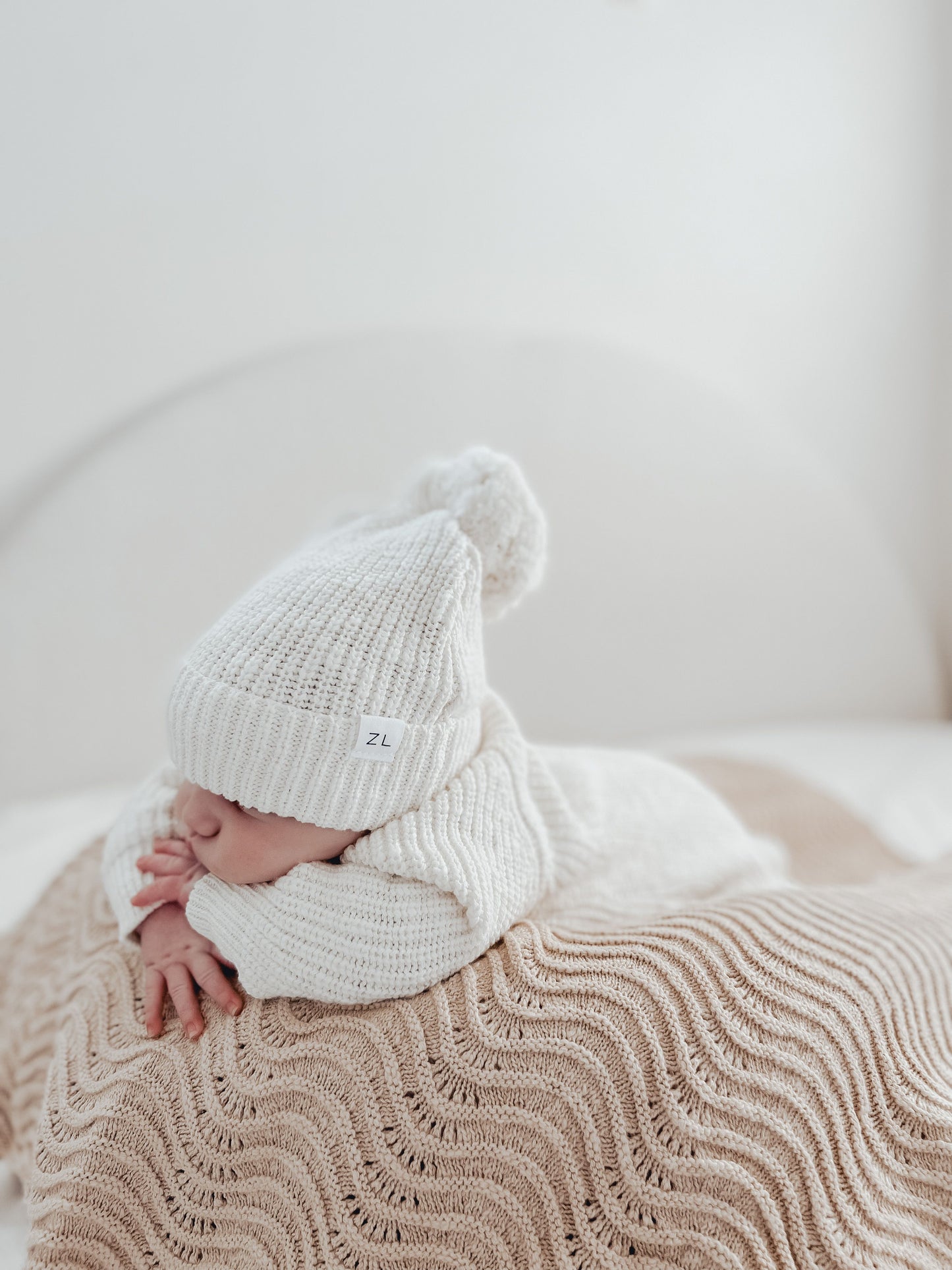 Beanie - Coconut | SIZE 1-2Y LEFT