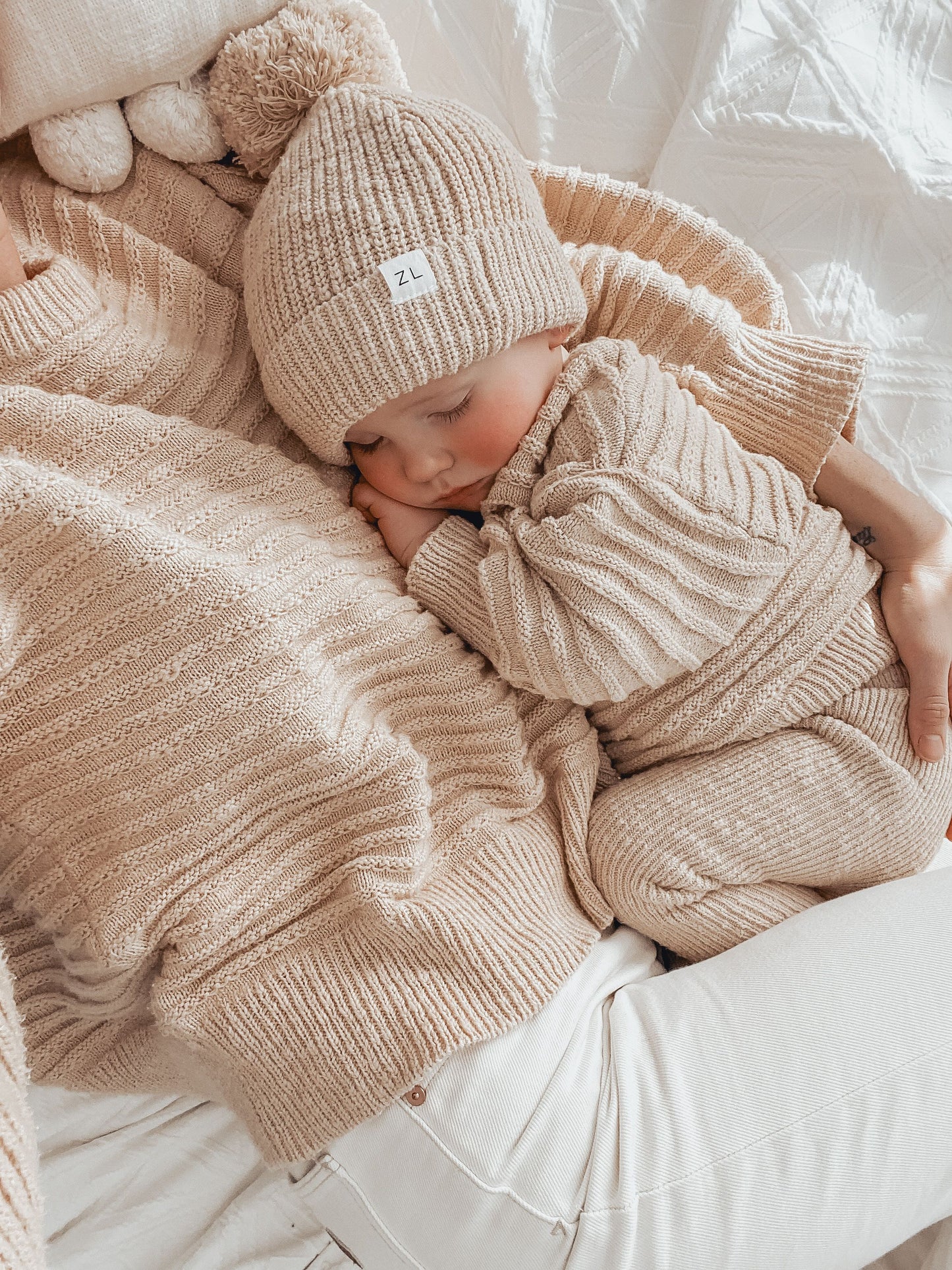 Women's Jumper - Wheat Textured
