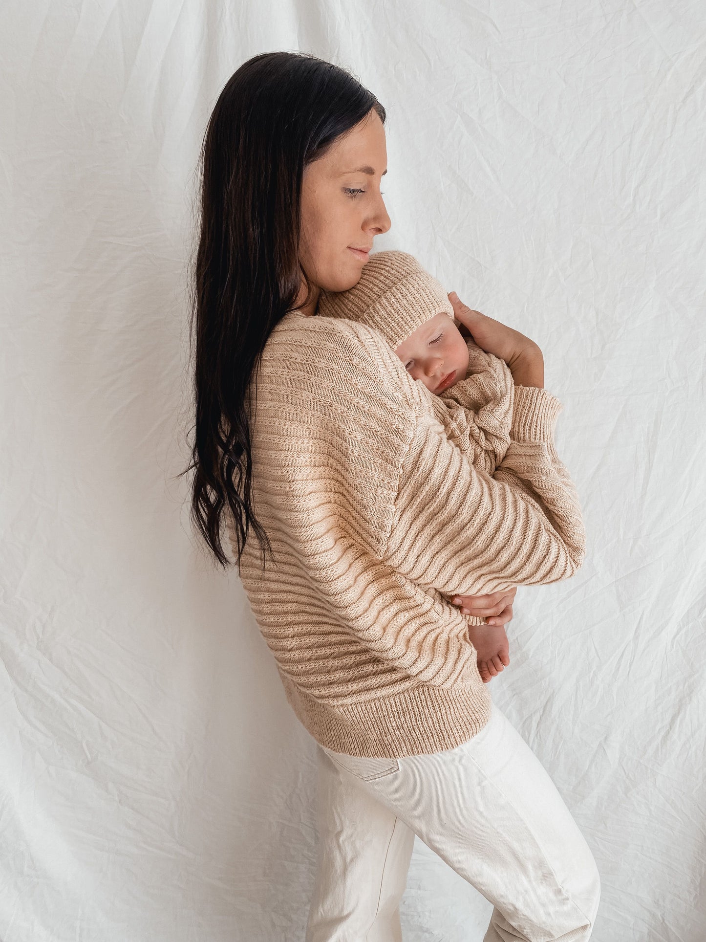 Women's Jumper - Wheat Textured