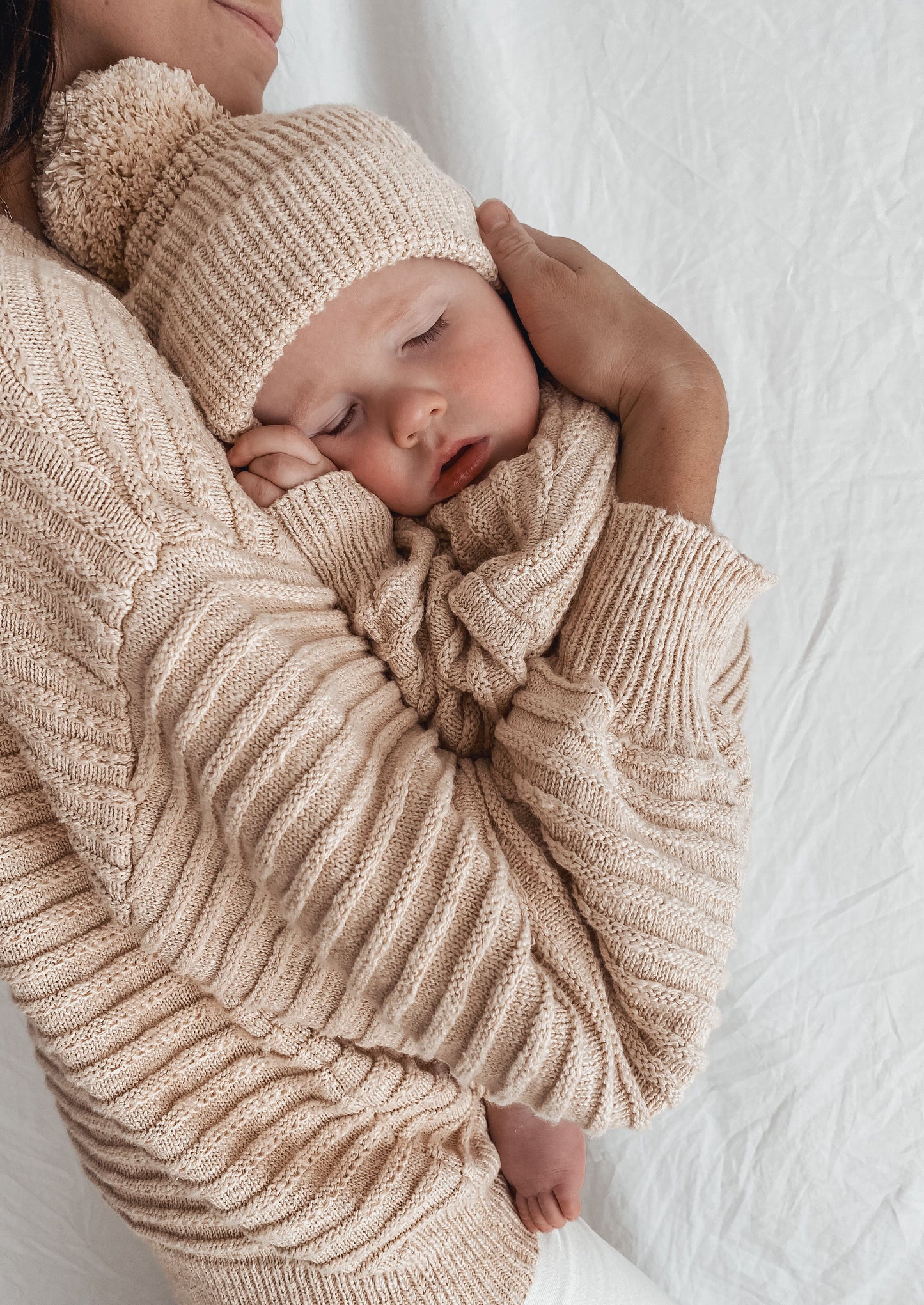 Women's Jumper - Wheat Textured