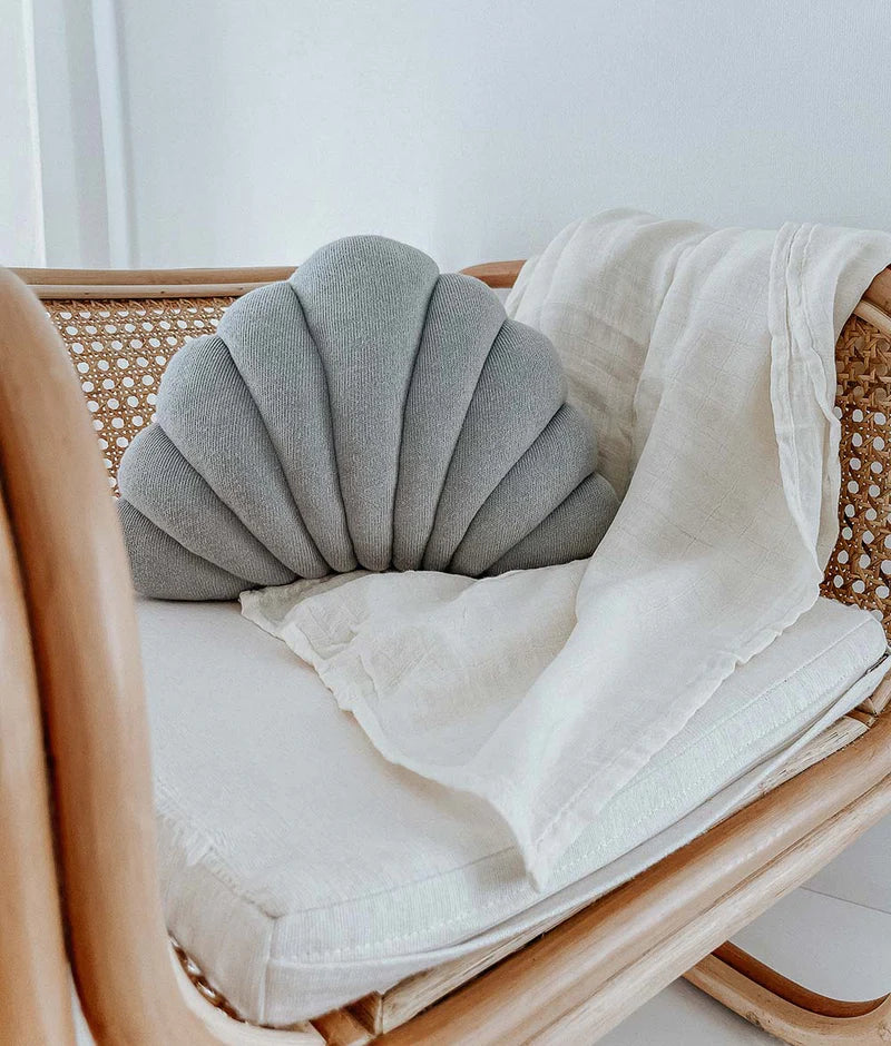 Shell Cushion | Small - Mist