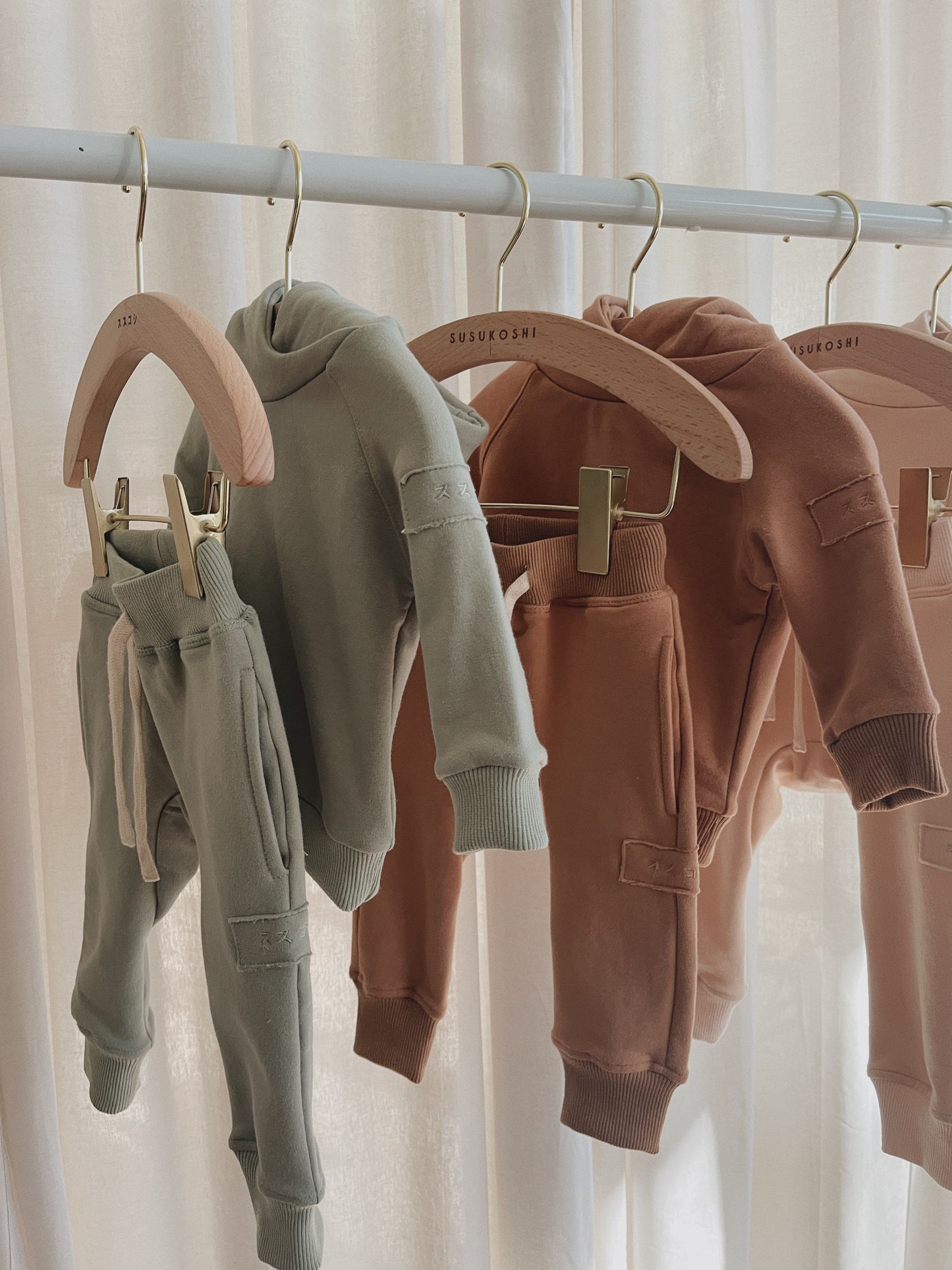 Organic Fleece Jogger - Toast