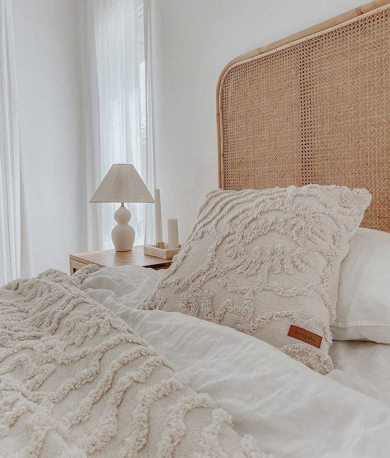 Tufted Throw - Ivory