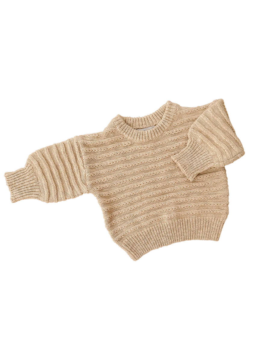 Jumper - Wheat Textured