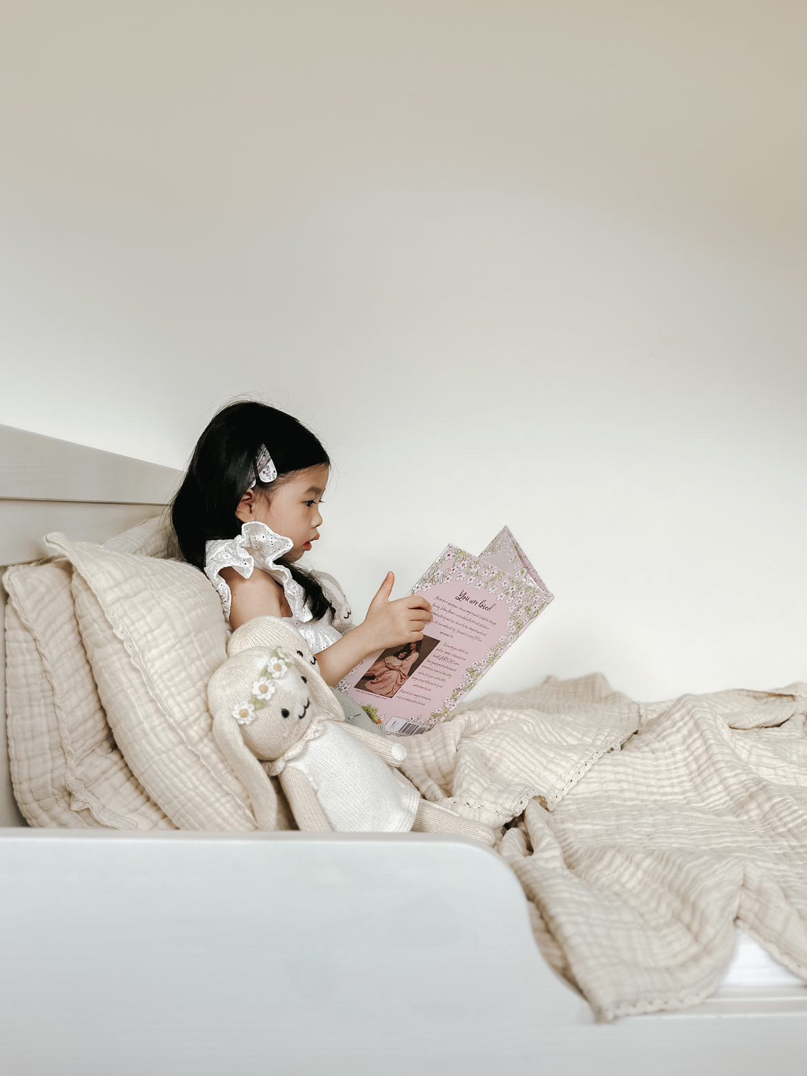 Organic Cotton Gauze Blanket - Oat Milk