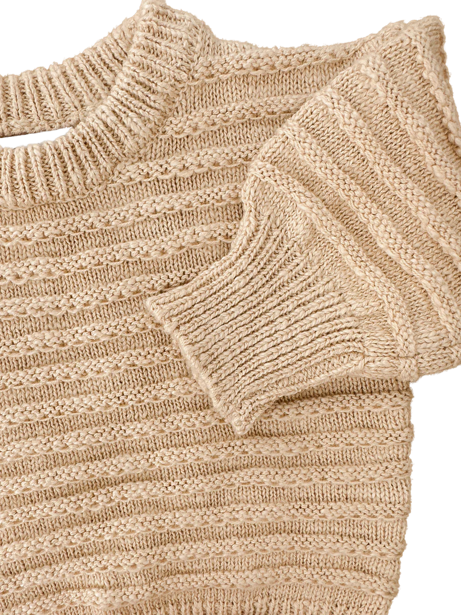 Jumper - Wheat Textured