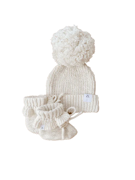 Beanie - Coconut | SIZE 1-2Y LEFT