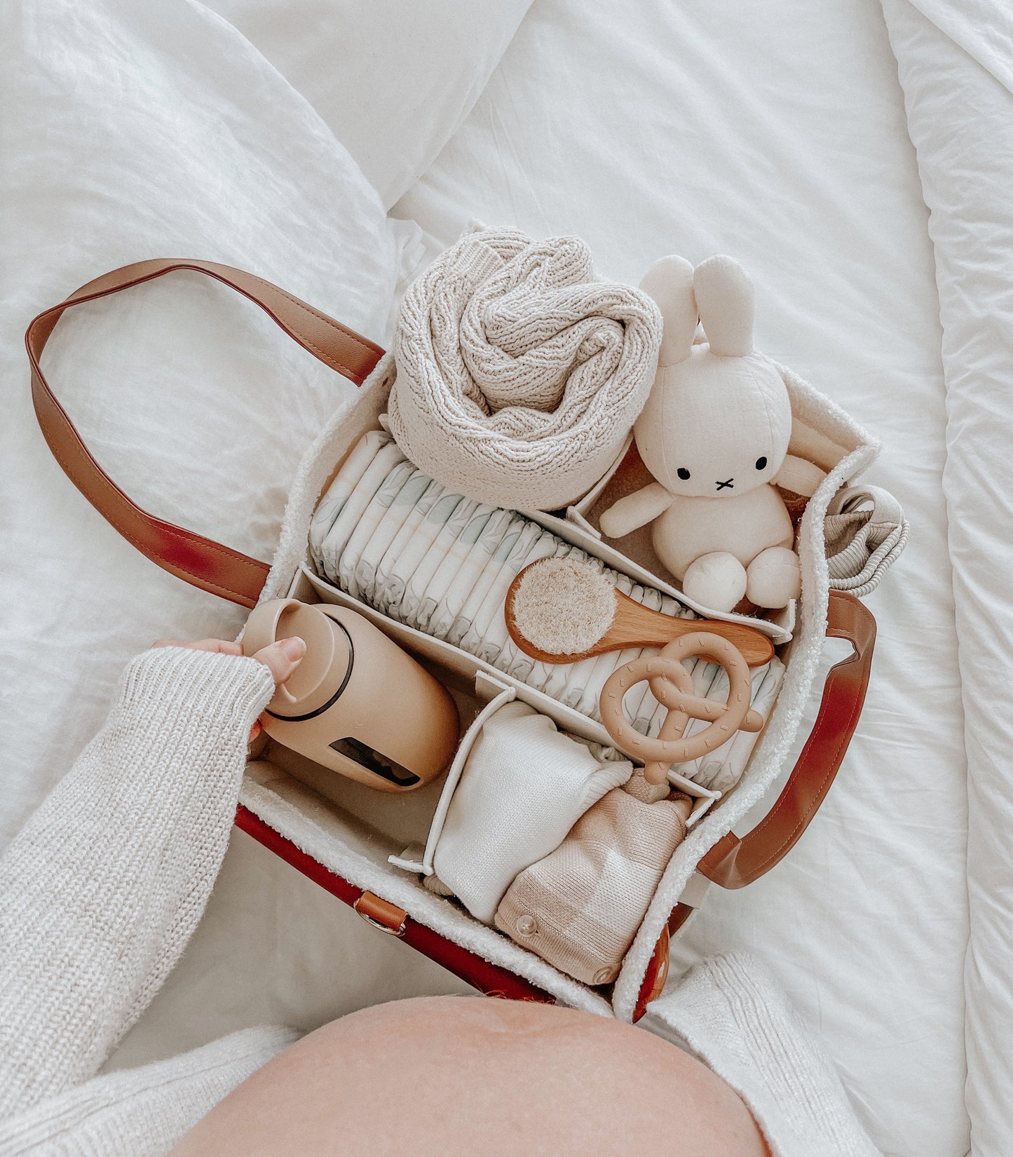Bunnie Caddie - Teddy Cream