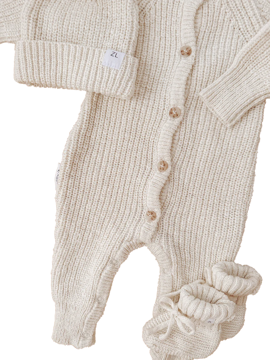 Beanie - Coconut | SIZE 1-2Y LEFT
