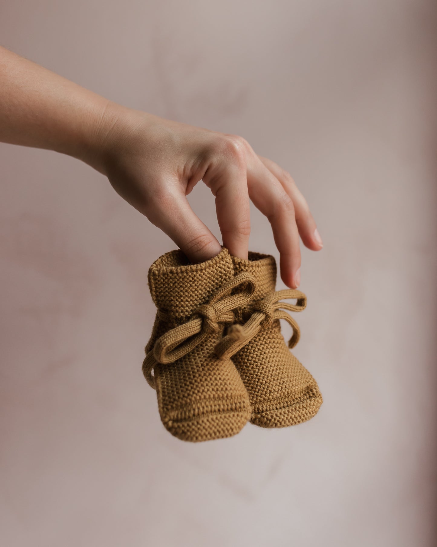 Booties - Ochre