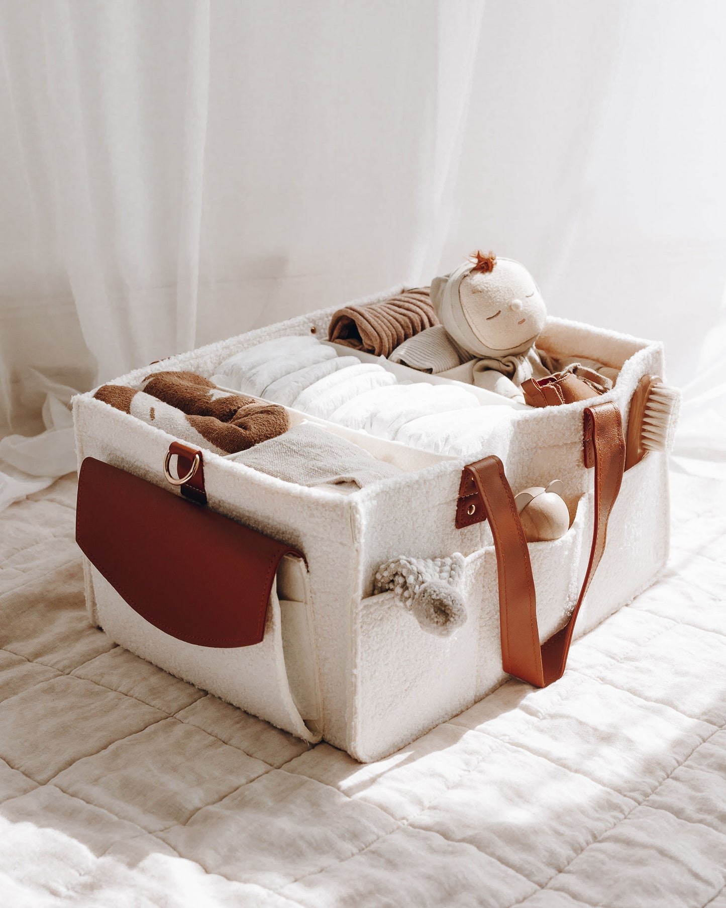 Bunnie Caddie - Teddy Cream