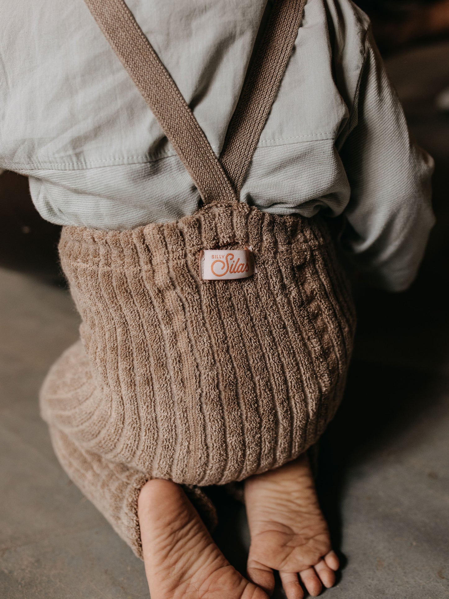 Granny Teddy Tights | Footless - Peanut Blend