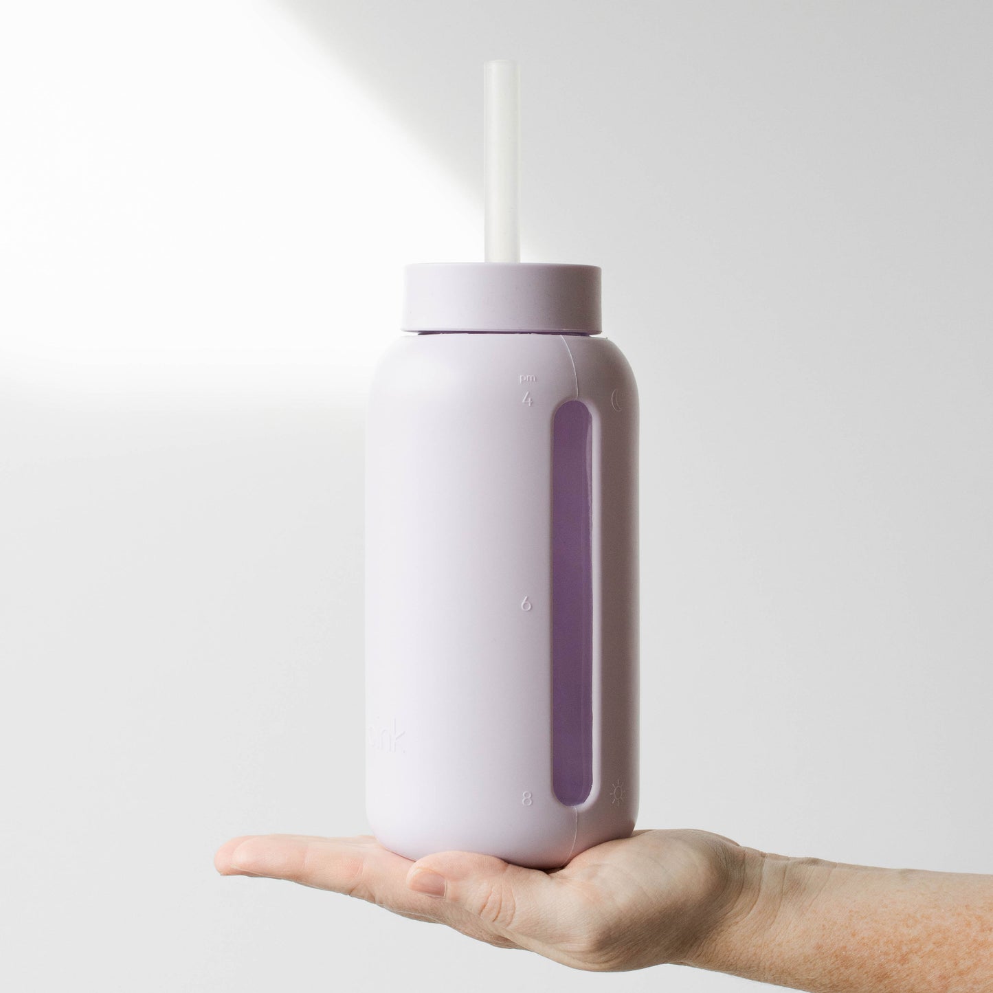 Lounge Straw & Cap - Lilac