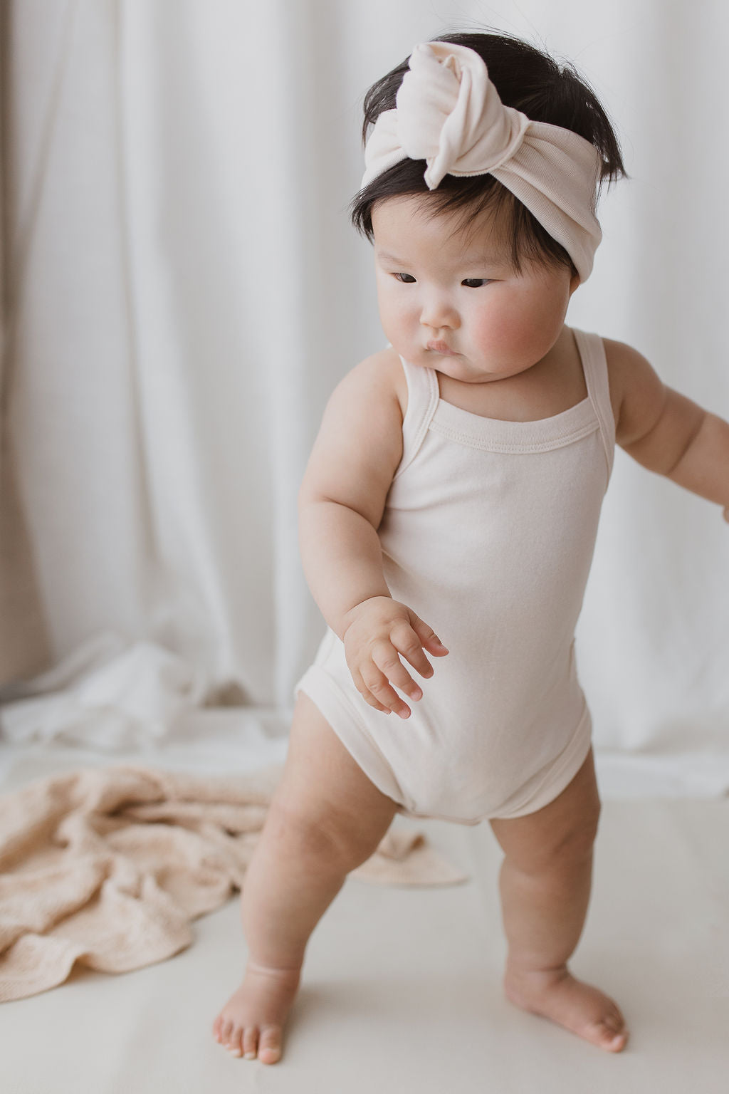 Organic Headband - Egg Shell