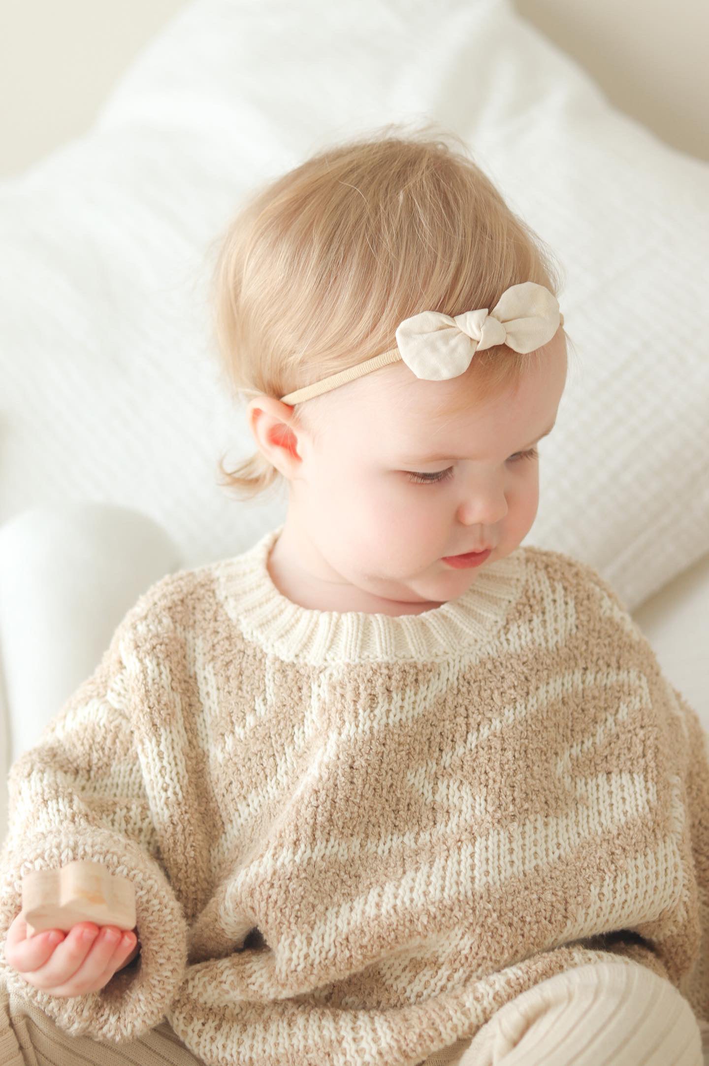 Teddy Ripple Pull Over - Stone