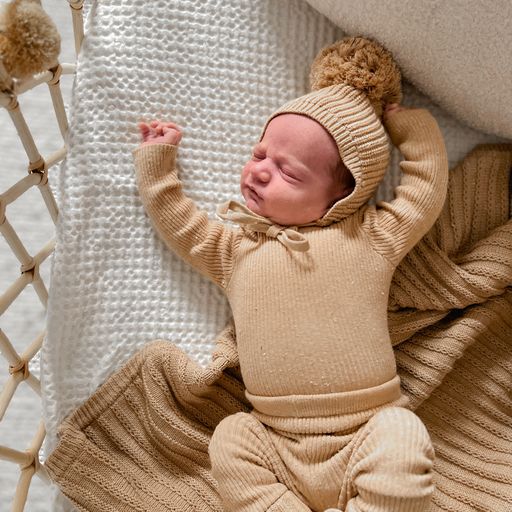 Bonnet | Pom Pom - Maple Fleck