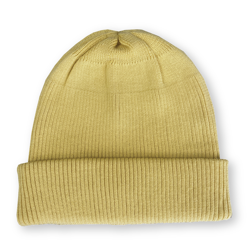 Knitted Pixie Beanie - Dusty Lime