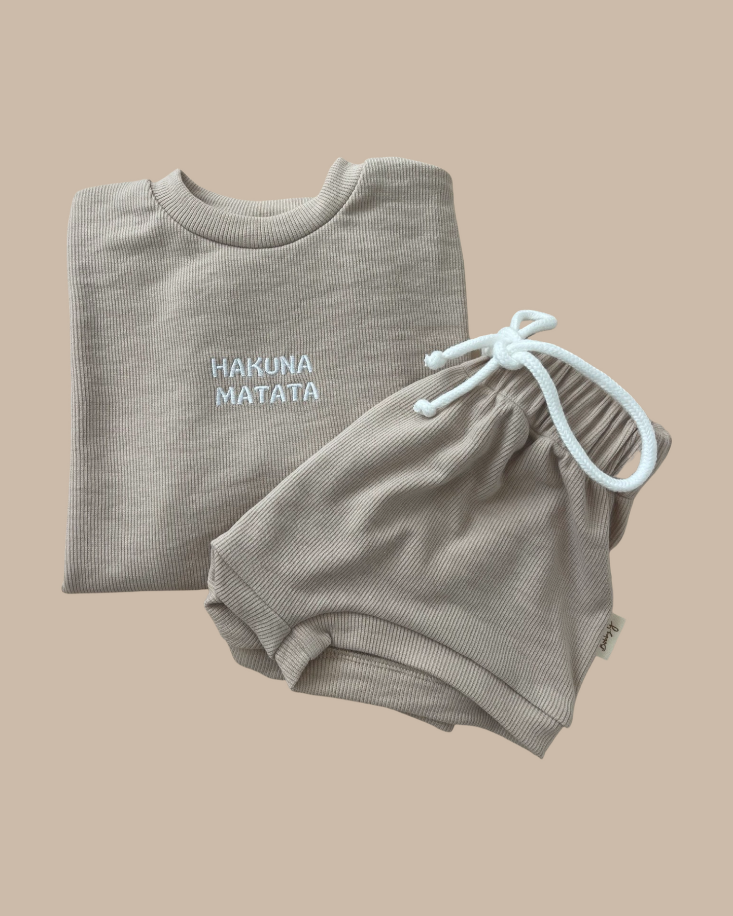 Hakuna Matata Box Tee - Peanut Butter