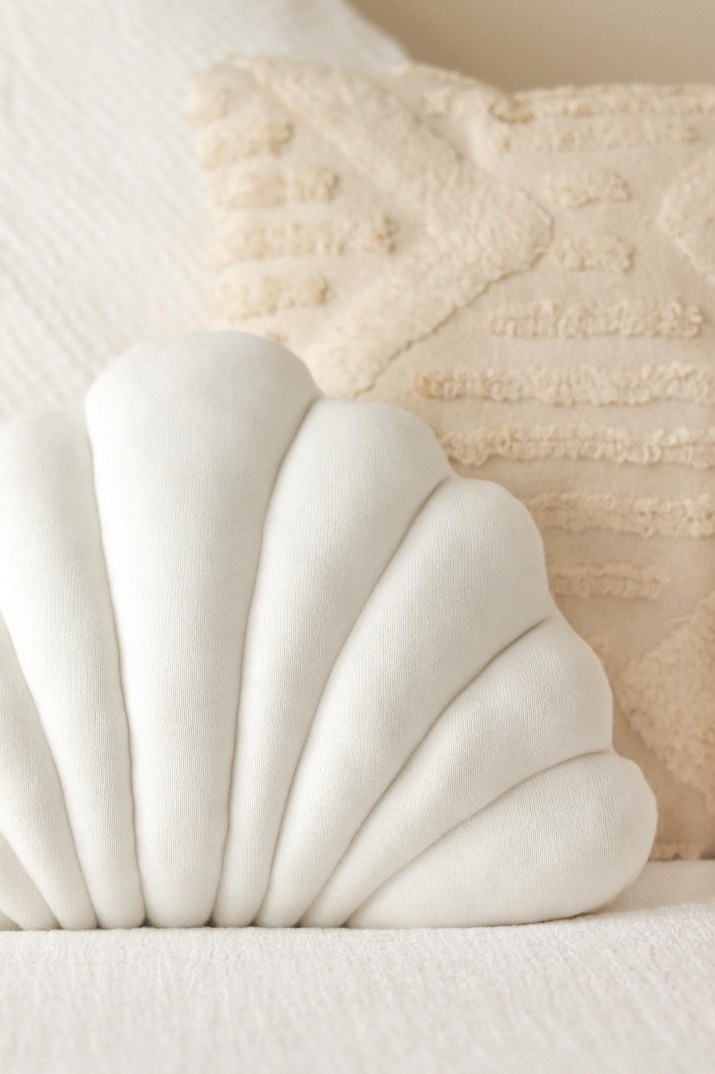 Shell Cushion | Large - Ivory