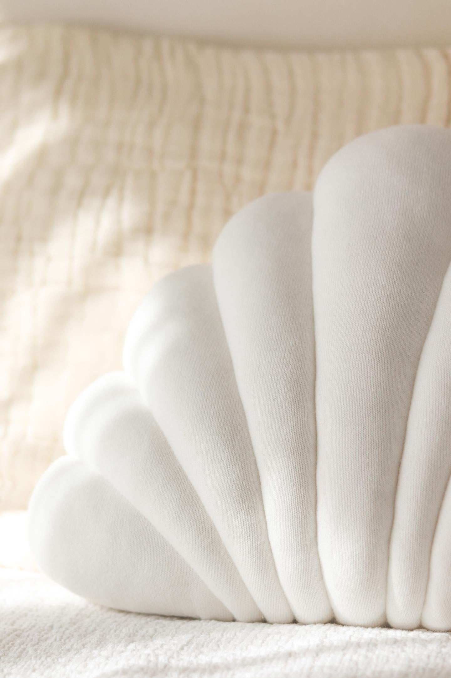 Shell Cushion | Large - Ivory