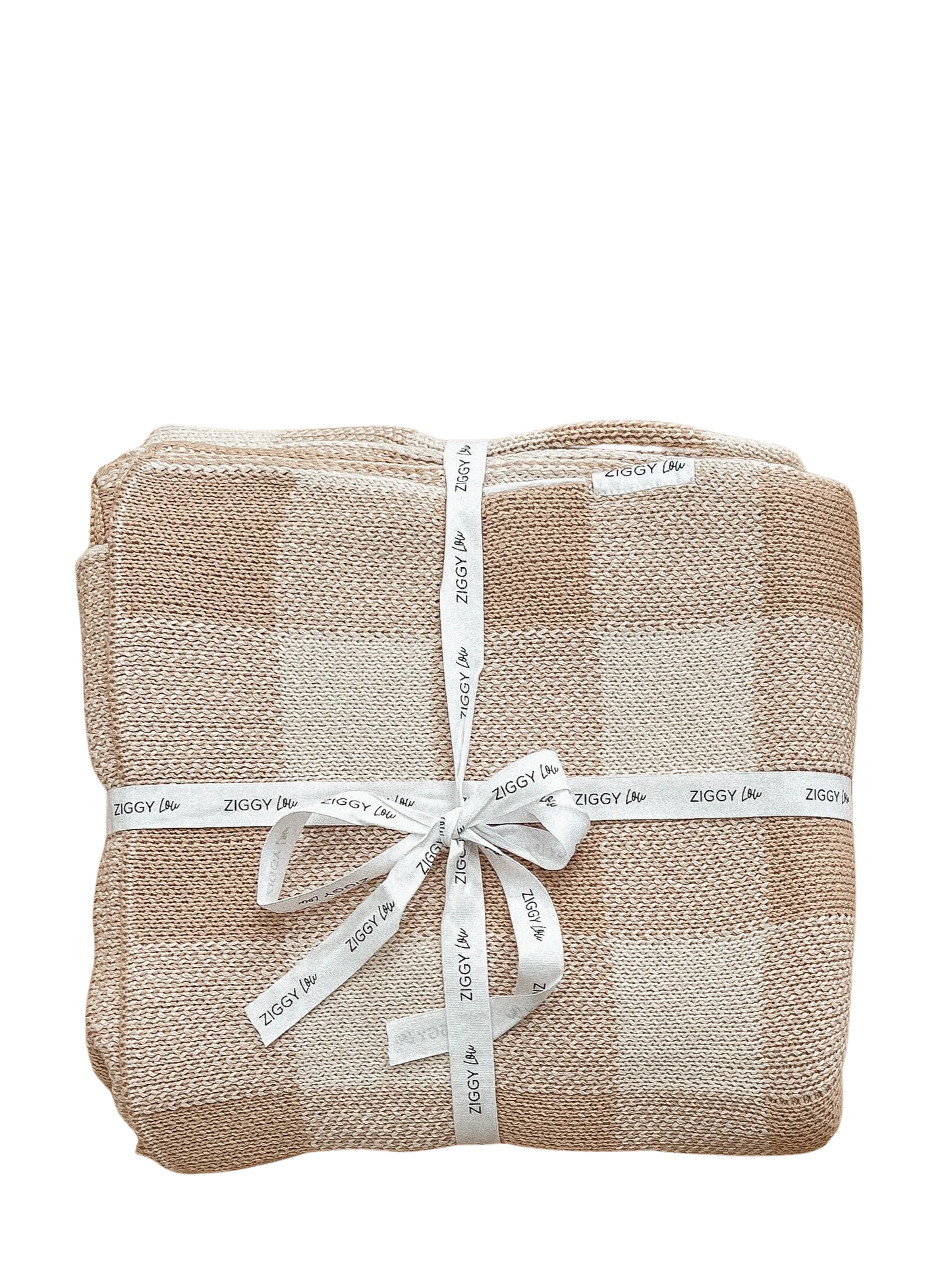 Knit Blanket - Gingham