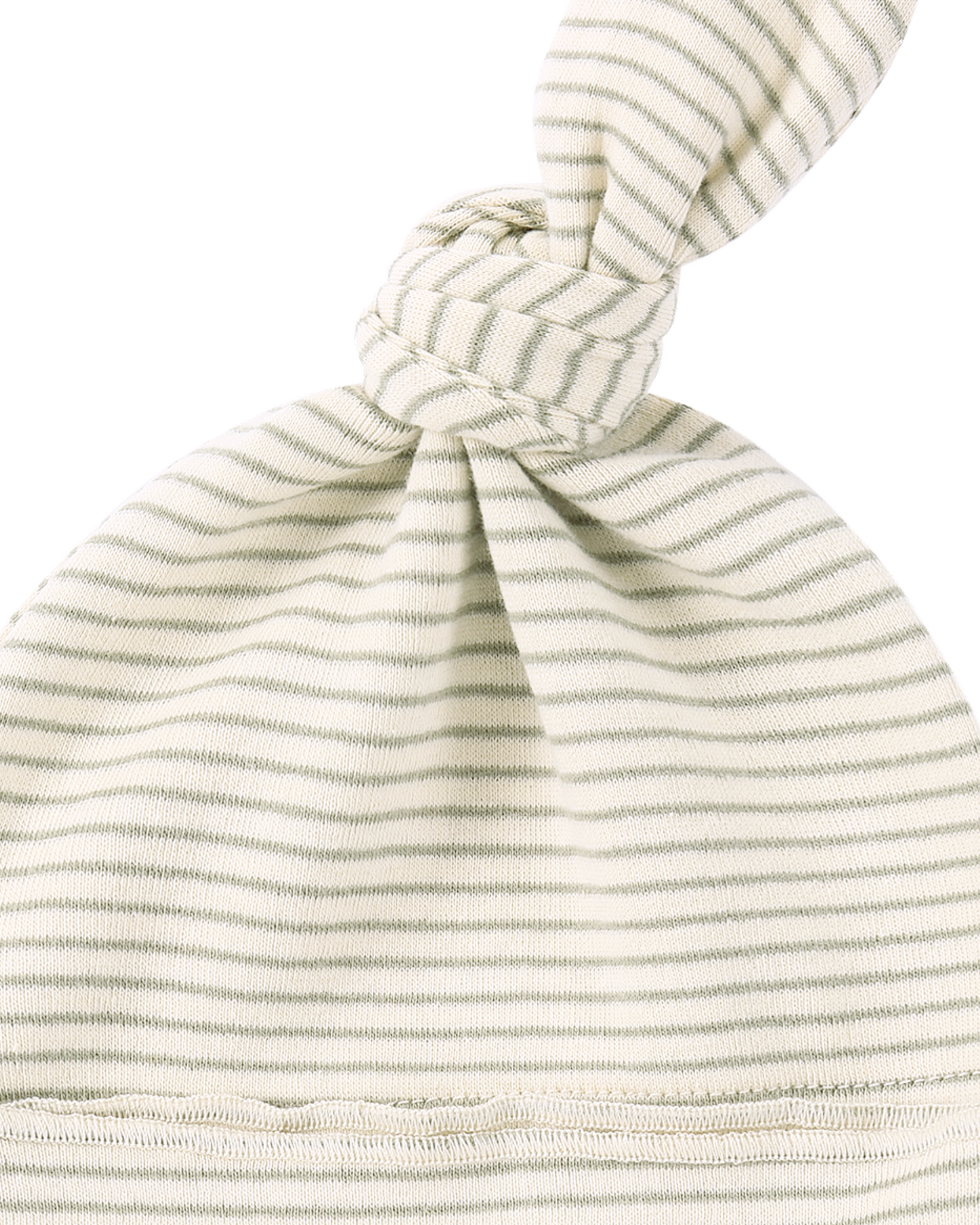 Organic Knotted Hat - Gum Leaf