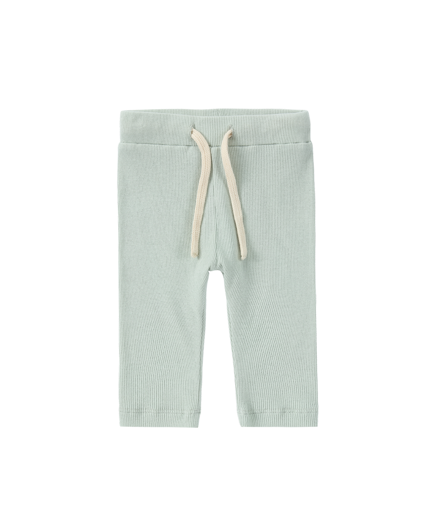 Organic Drawstring Legging - Sea Mist