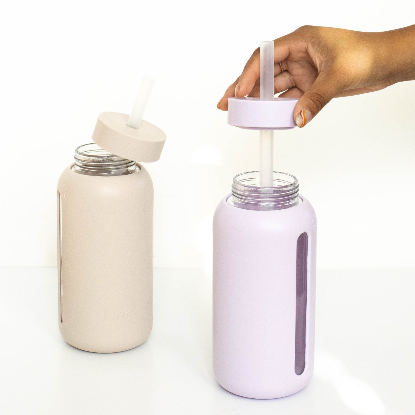 Lounge Straw & Cap - Lilac