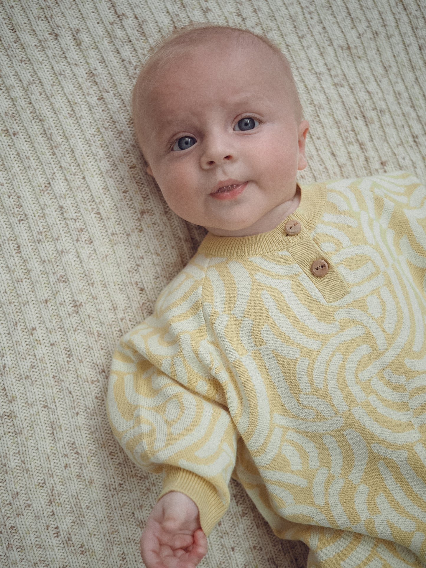 Organic Jacquard Starsuit - Twiggy