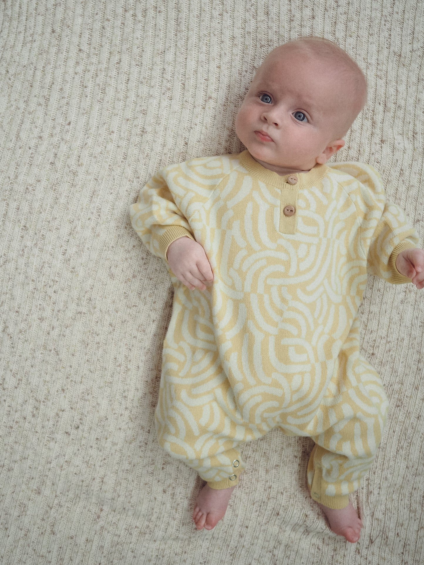 Organic Jacquard Starsuit - Twiggy