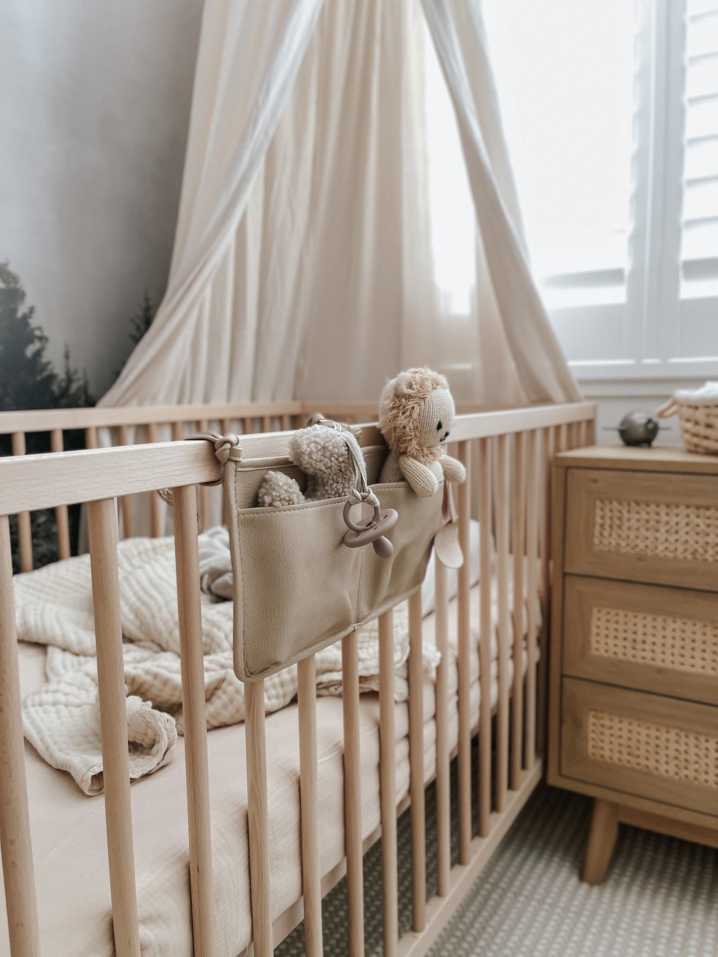 Bed Pocket | Double - Natural