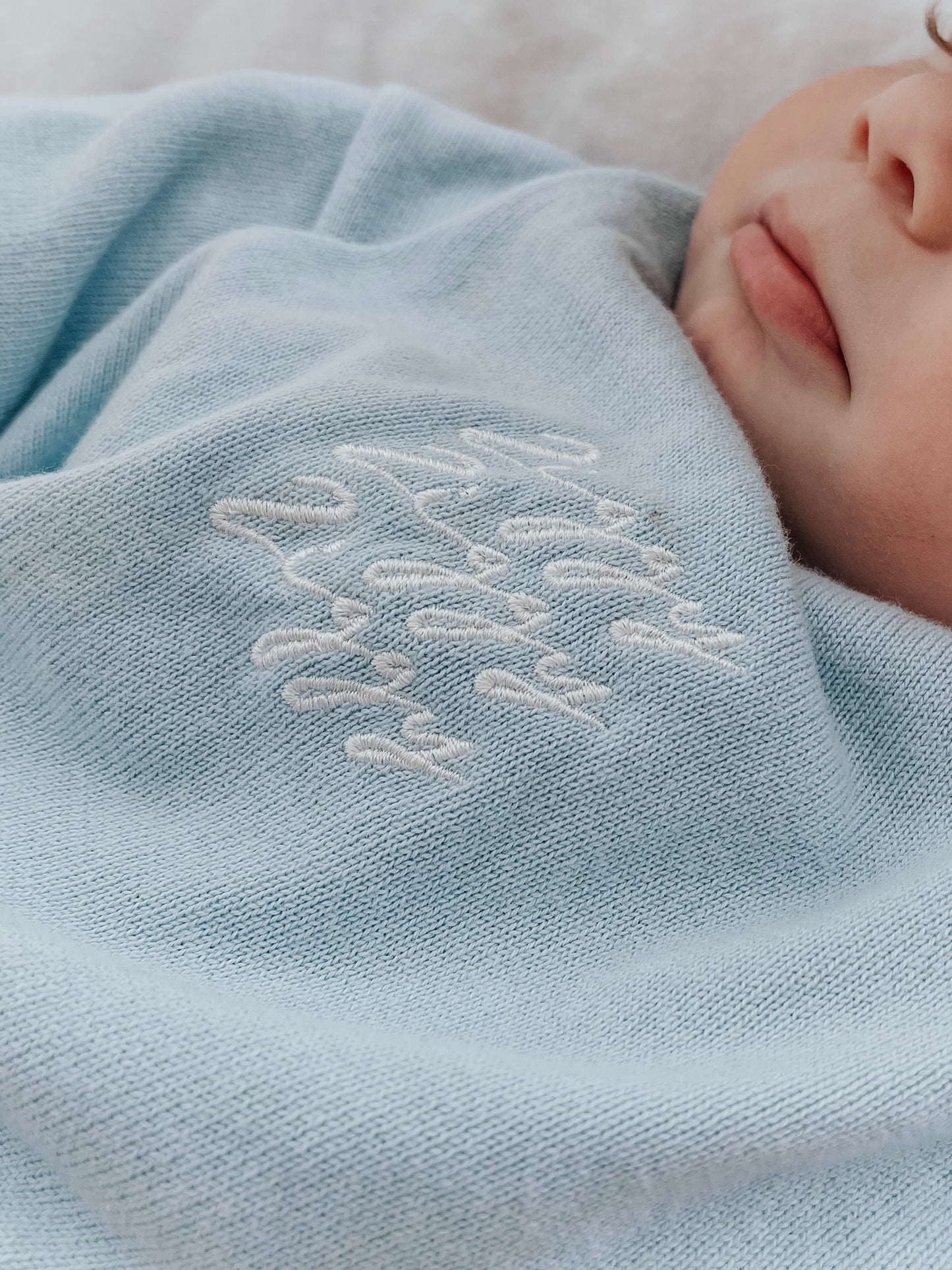 Signature Tee - Sea | SIZE 3-6M LEFT