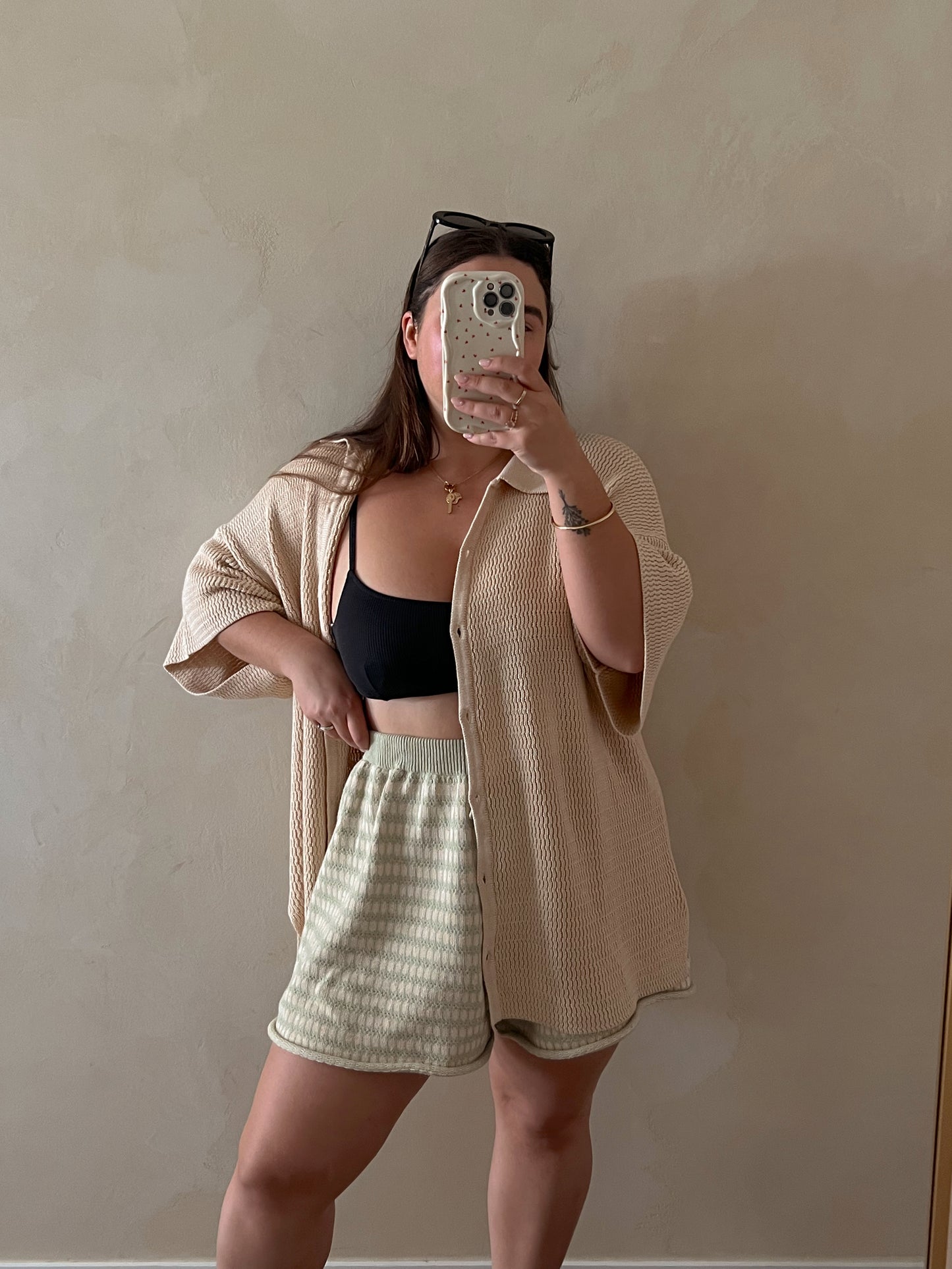 Women's Knit Shorts - Tallow