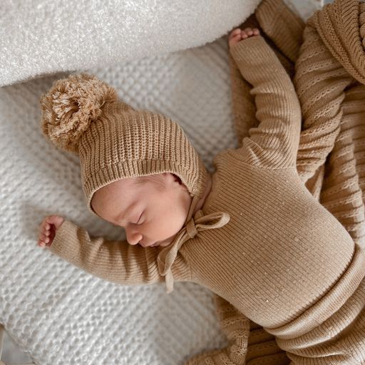 Bonnet | Pom Pom - Maple Fleck