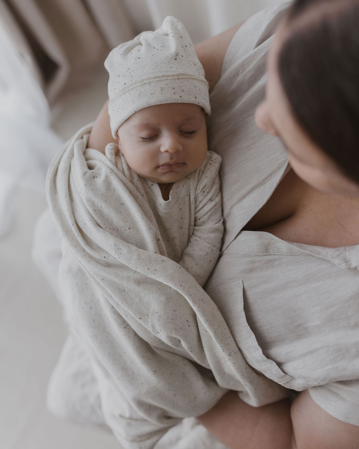 Organic Swaddle Blanket - Quinoa