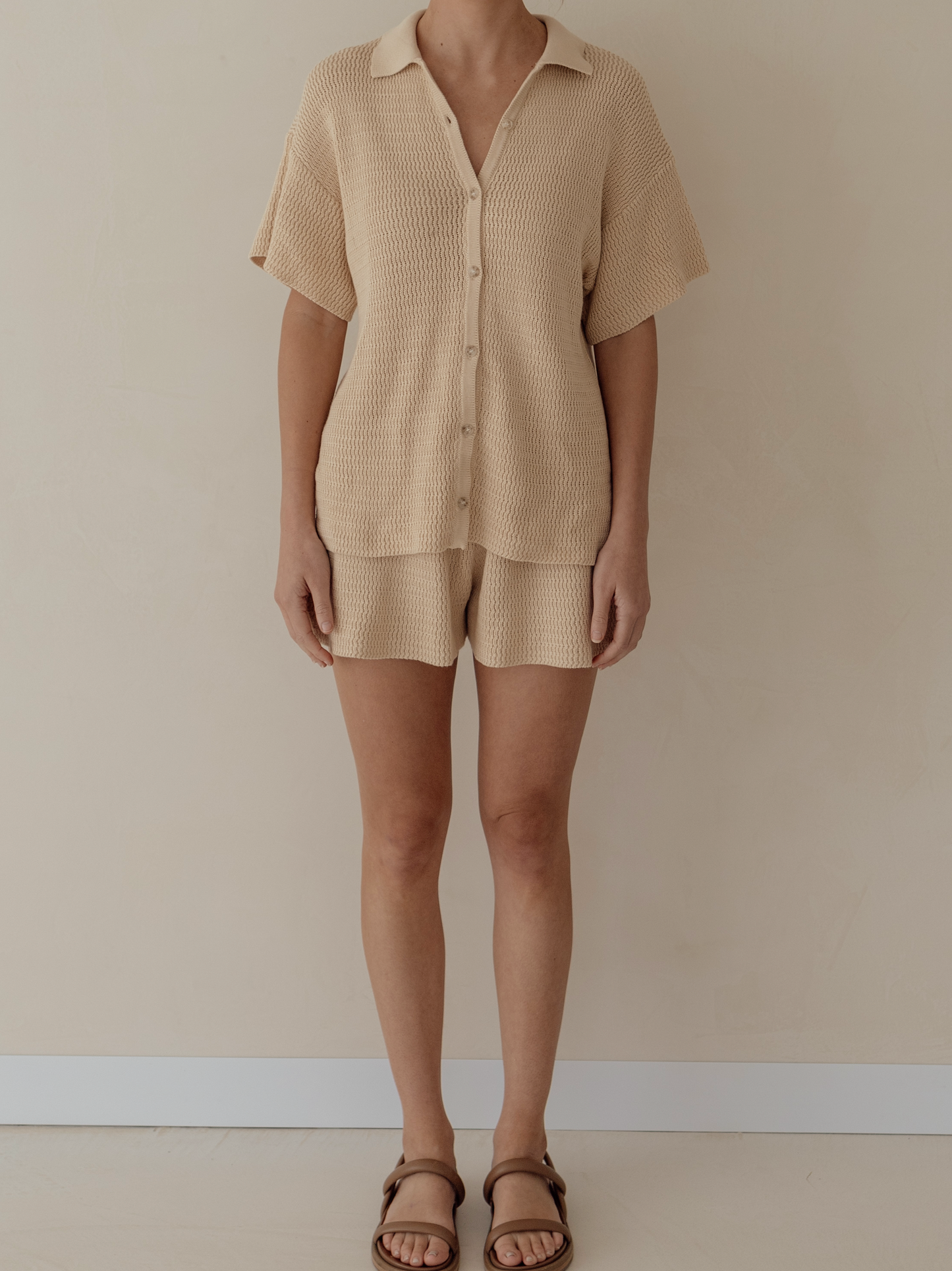 Women's Knit Top - Beech | SIZE L LEFT