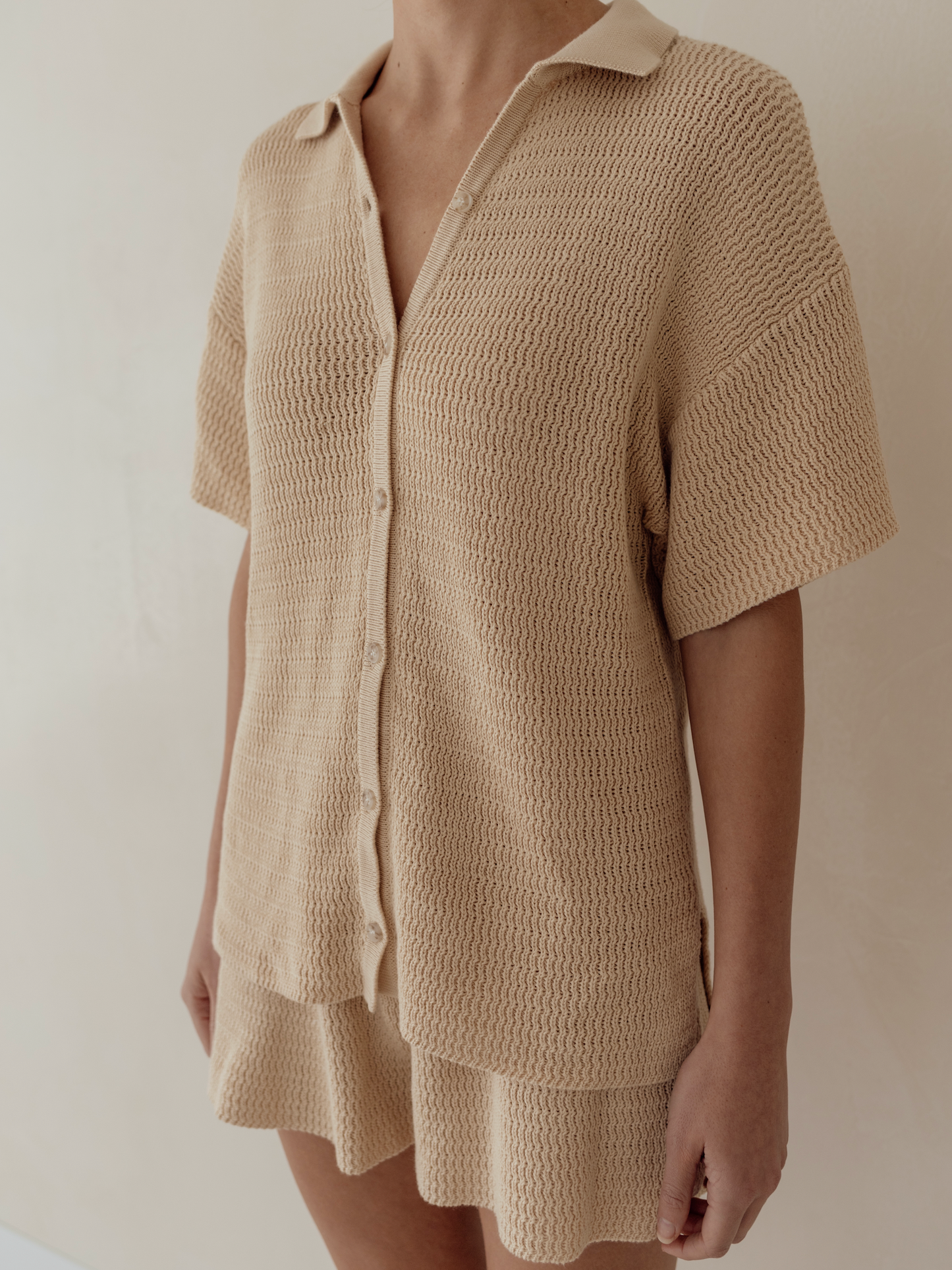 Women's Knit Top - Beech | SIZE L LEFT