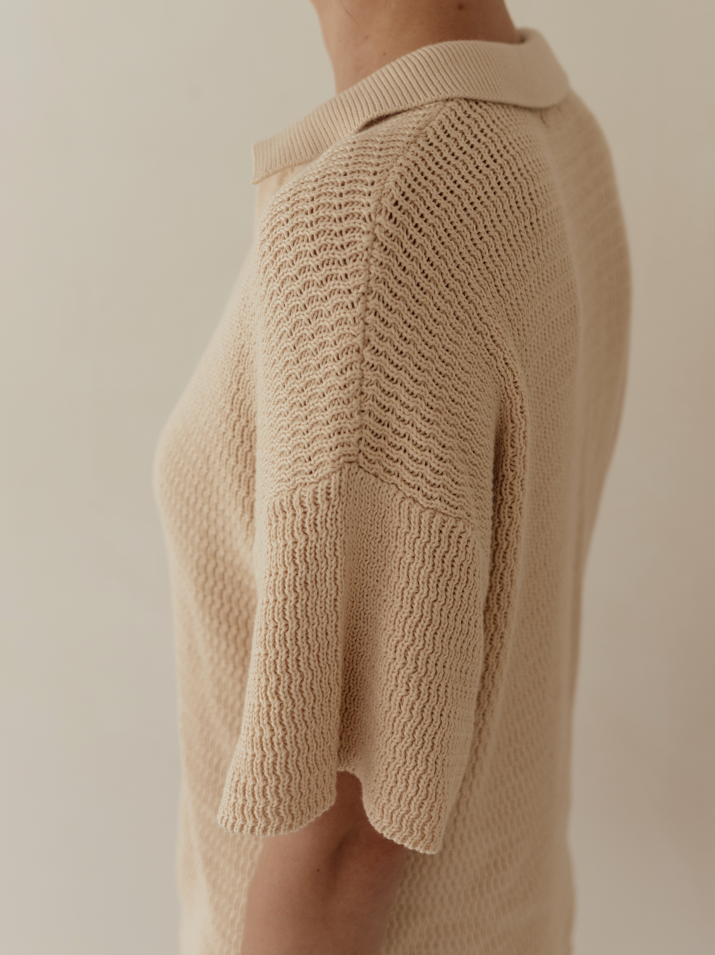 Women's Knit Top - Beech | SIZE L LEFT