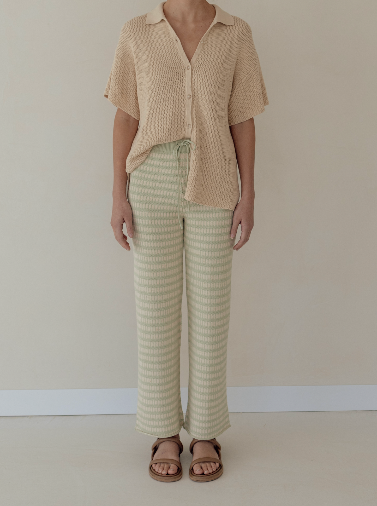 Women's Knit Pants - Tallow